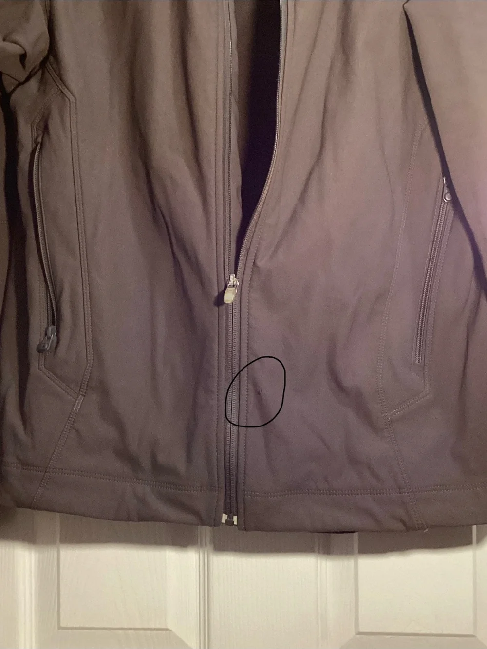 The North Face Men's Brown Full-Zip Lightweight Jacket